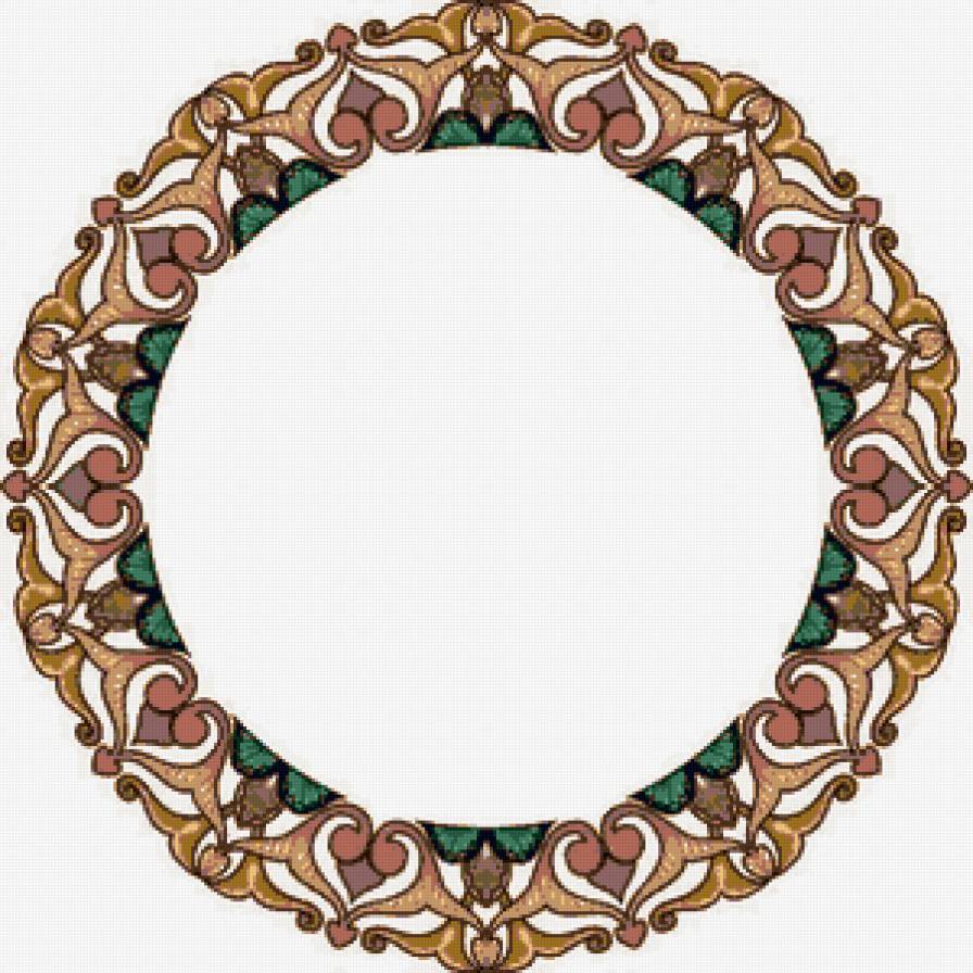 №112298 - узор, розетка, орнамент, рамка - предпросмотр