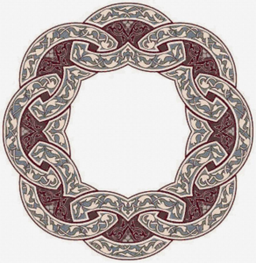 №112314 - розетка, орнамент, рамка, узор - предпросмотр