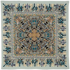 Оригинал схемы вышивки «подушка "сокровища Исиды"» (№112551)