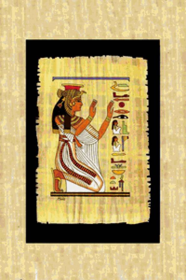 Египетские мотивы - египет, исида, богиня - предпросмотр