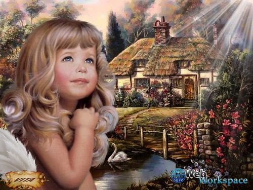 ангел-хранитель - детство, дом, счастье - оригинал