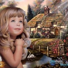 Схема вышивки «ангел-хранитель»