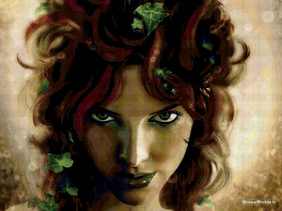 гипноз - плющ, нимфа, дева - предпросмотр