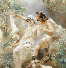 Схема вышивки «соблазн»