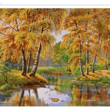 Схема вышивки «осень»