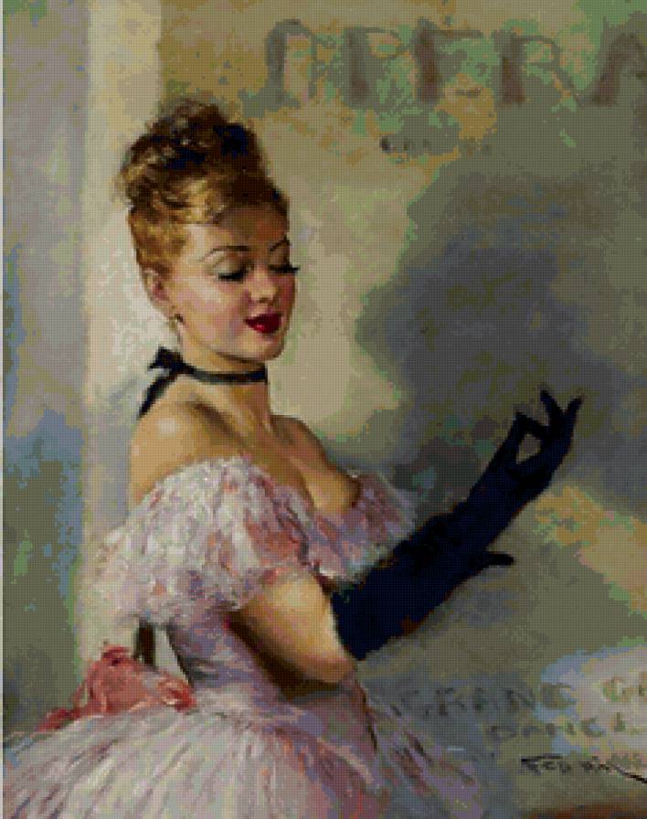 Оперная дива - девушка - предпросмотр