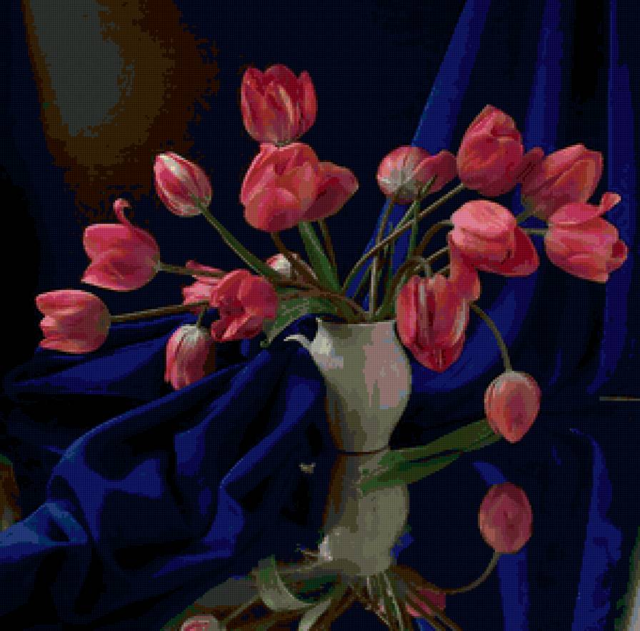 тюльпаны - букет, цветы, тюльпаны - предпросмотр