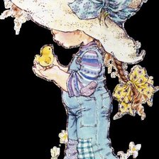 Схема вышивки «Sarah Kay»