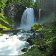 Схема вышивки «Водопад 2»
