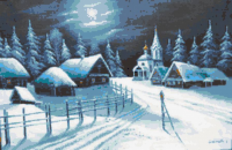 зима - предпросмотр