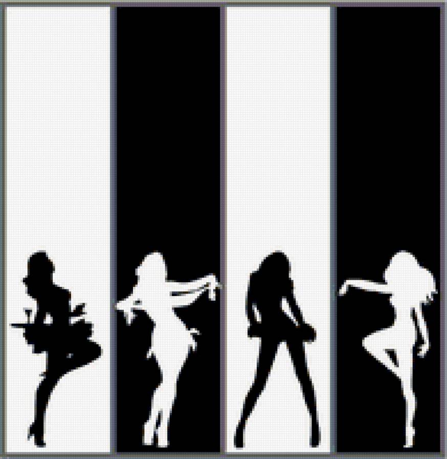 Монохром, 4 части - диско, монохром - предпросмотр