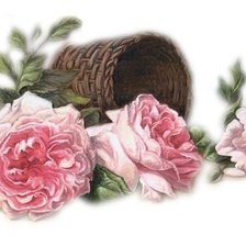 Оригинал схемы вышивки «розы» (№113496)