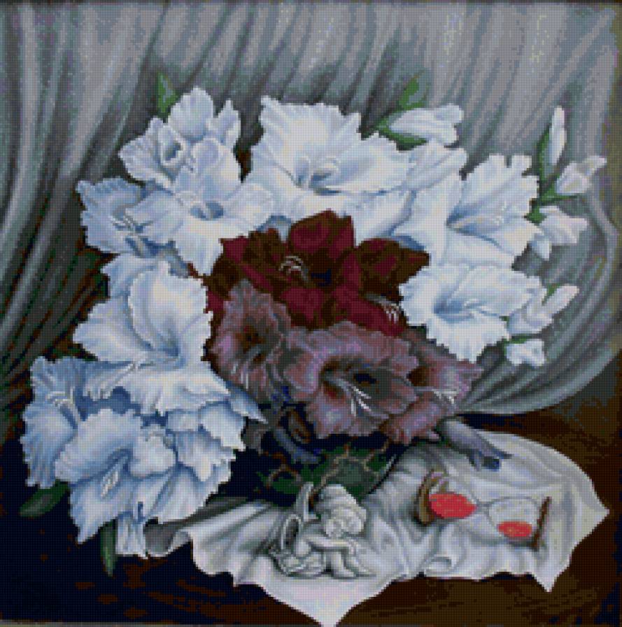 гладиолусы - цветы - предпросмотр