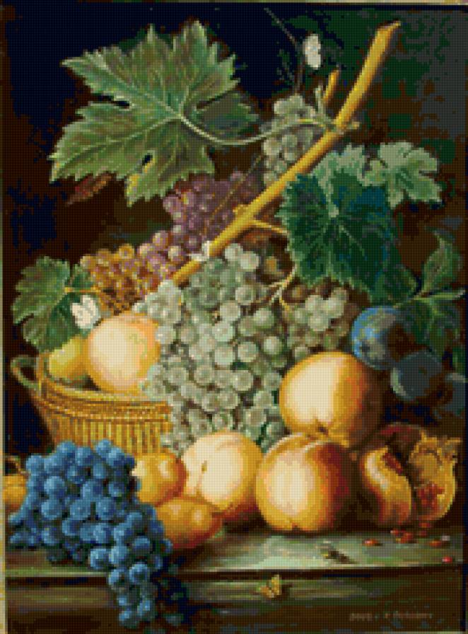 Натюрморт - фрукты, натюрморт - предпросмотр