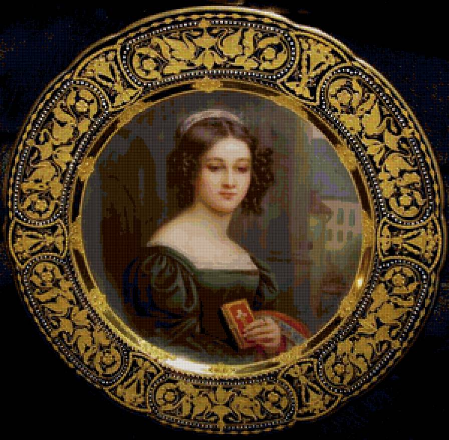 шедевры мировой живописи - женский образ, портрет, девушка - предпросмотр