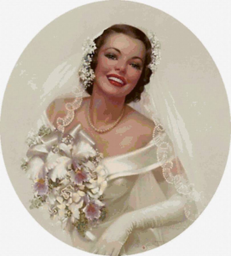 невеста - девушка, женский образ - предпросмотр