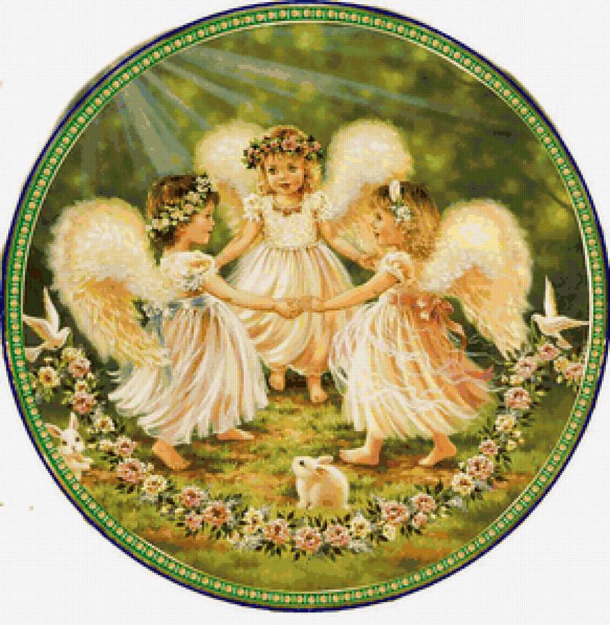 ангелочки - ангелы, дети - предпросмотр