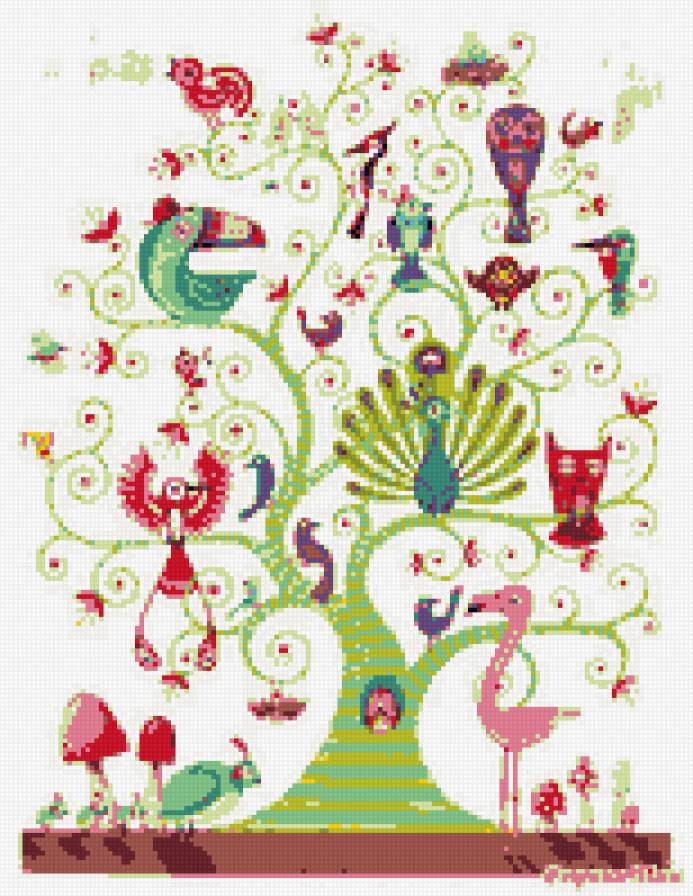 дерево - предпросмотр