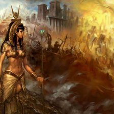 Схема вышивки «клеопатра»