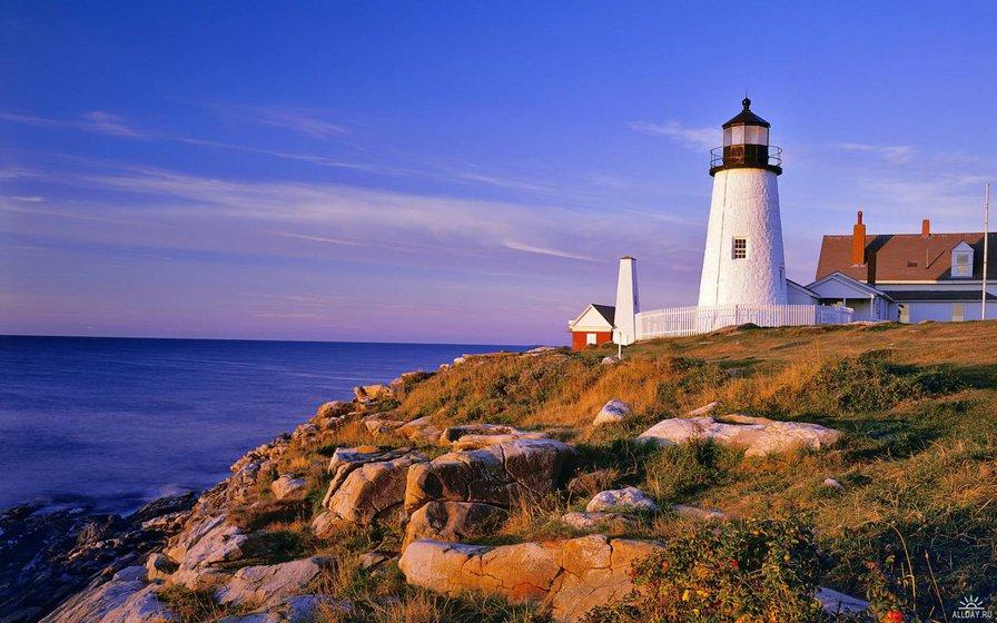 Маяк - природа - оригинал