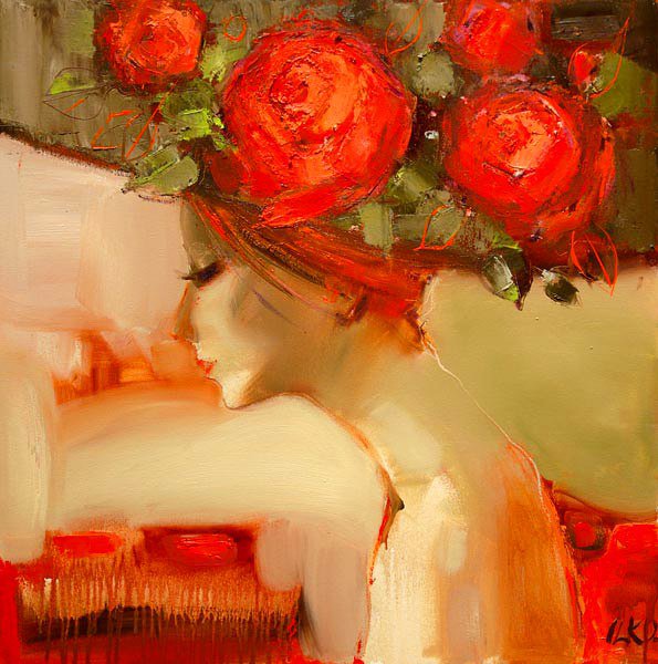 портрет женщины - оригинал