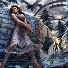 Схема вышивки «Фэнтези»