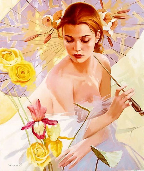 портрет женщины - оригинал