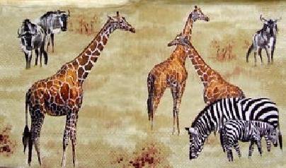 саванна - животные - оригинал