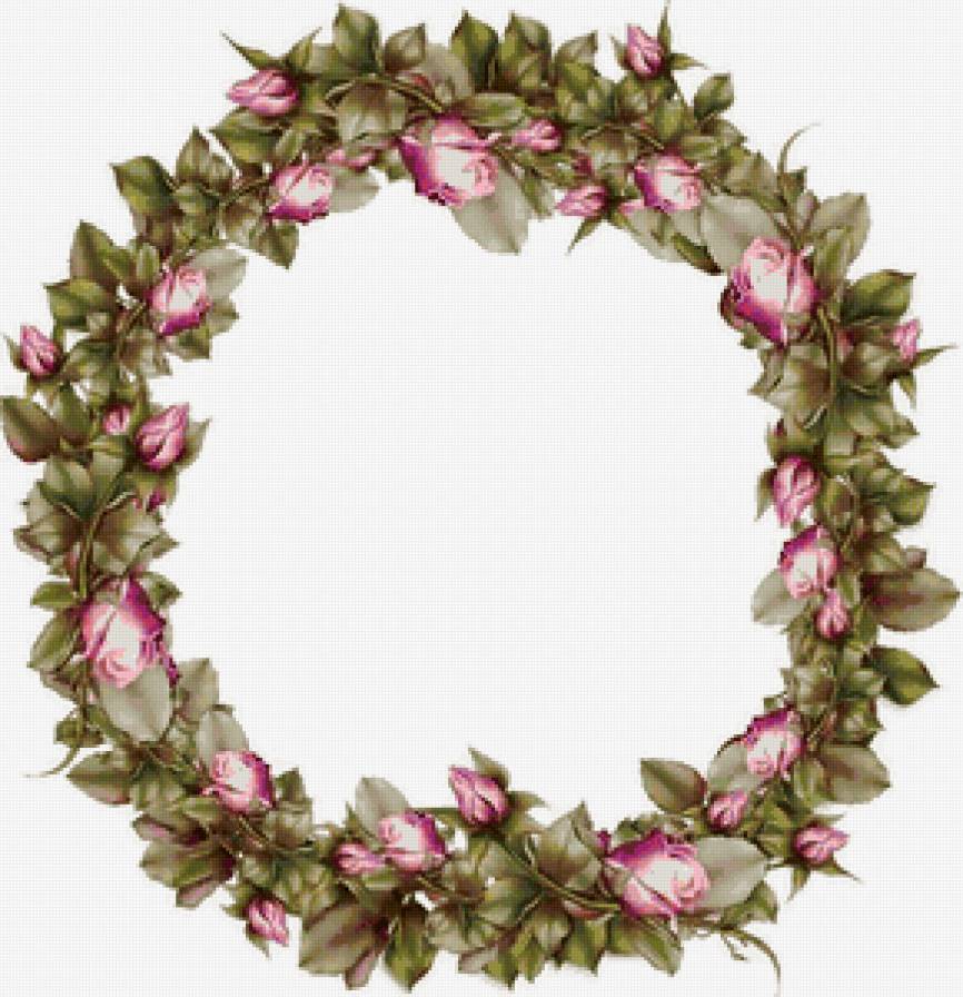 венок из роз - цветы, венок - предпросмотр