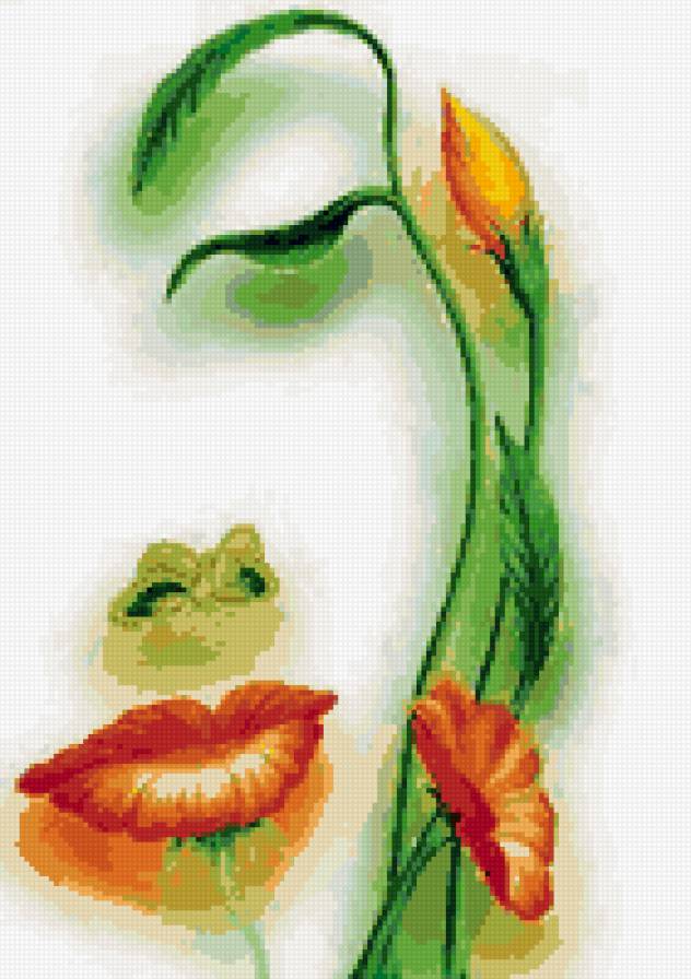 цветы -слова - лицо, портрет, цветы, девушка - предпросмотр