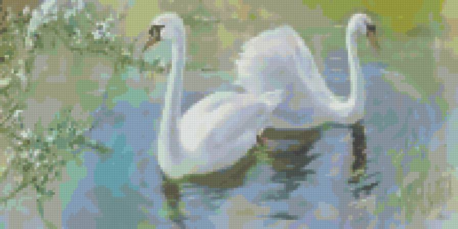 Лебеди - предпросмотр