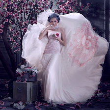 Схема вышивки «фея»