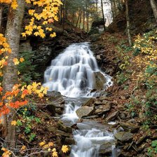 Схема вышивки «водопад»