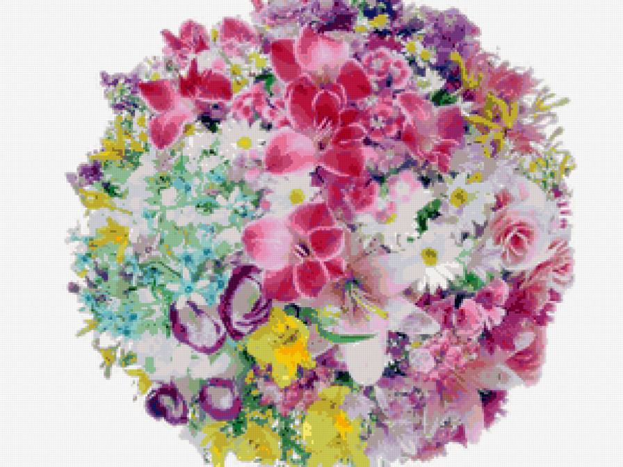 №115609 - картина, букет, цветы - предпросмотр