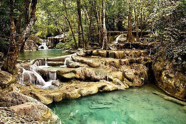 водопадик - пейзаж - оригинал