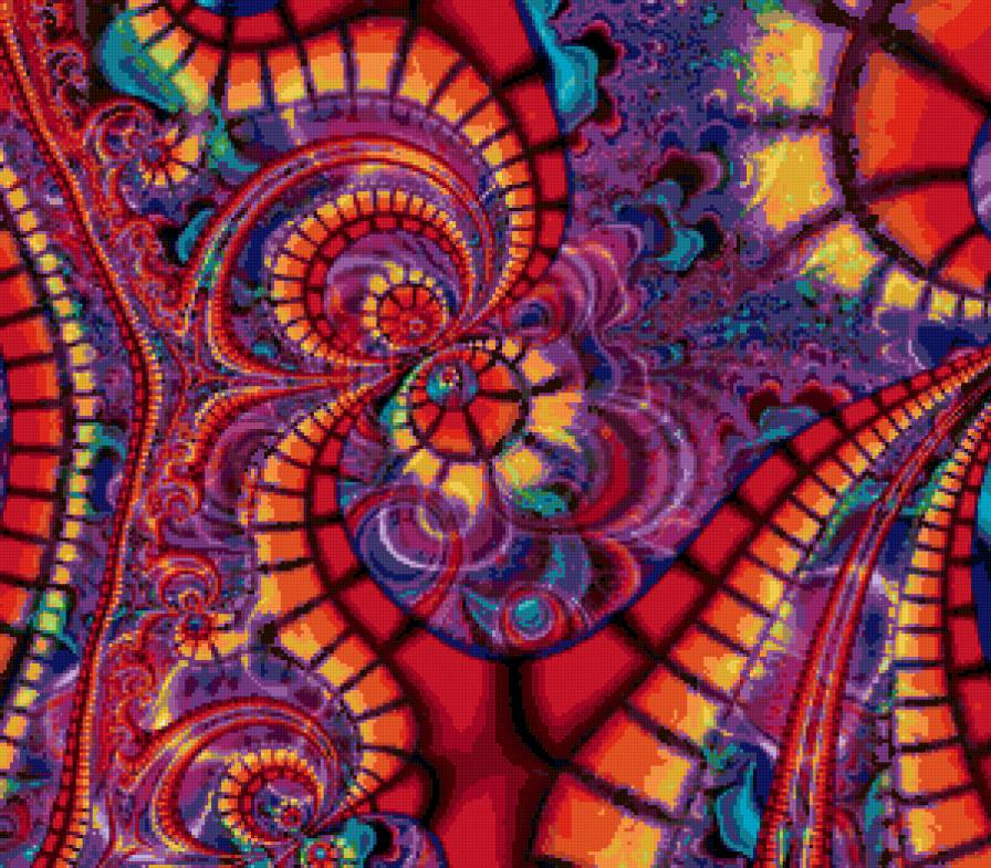 абстракция - орнамент - предпросмотр