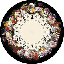 Схема вышивки «цветочный круг»