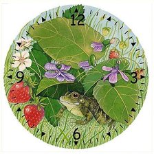 Схема вышивки «часы»