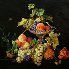 Оригинал схемы вышивки «Натюрморт с фруктами» (№115837)