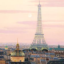Схема вышивки «городской пейзаж.Париж»