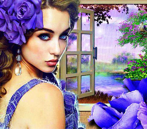 девушка - оригинал