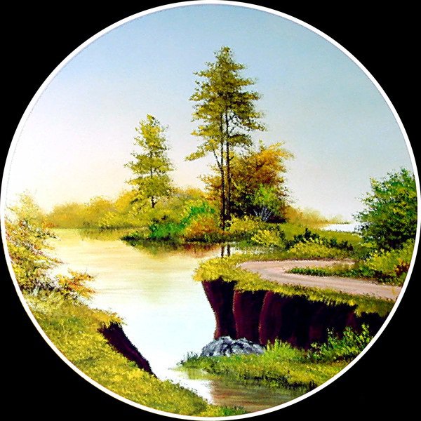 Пейзаж - пейзаж, живопись - оригинал