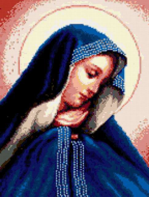 дева мария - иконы, святые - оригинал