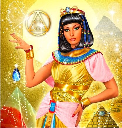 картина - царица, красота, египет, девушки, девушка, образ, женщина - оригинал