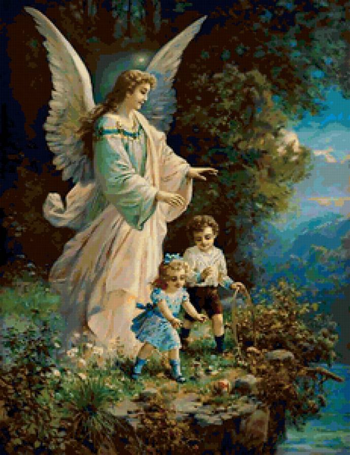 Ангел хранитель - ангел, вера, дети - предпросмотр