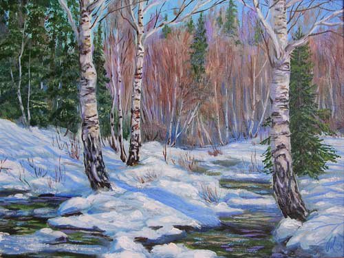 приближение весны - природа, пейзаж - оригинал