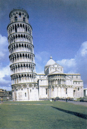 пизанская башня - башня, город, италия, архитектура - оригинал