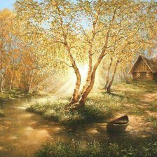 Схема вышивки «Осень»