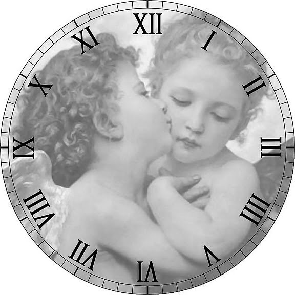 нежность - часы, дети, ангелы - оригинал