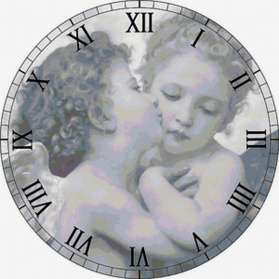 нежность - дети, часы, ангелы - предпросмотр